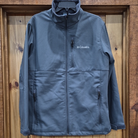 Columbia Men's Charcoal Ascender Softshell Jacket Size Large Gorpcore - Picture 1 of 6